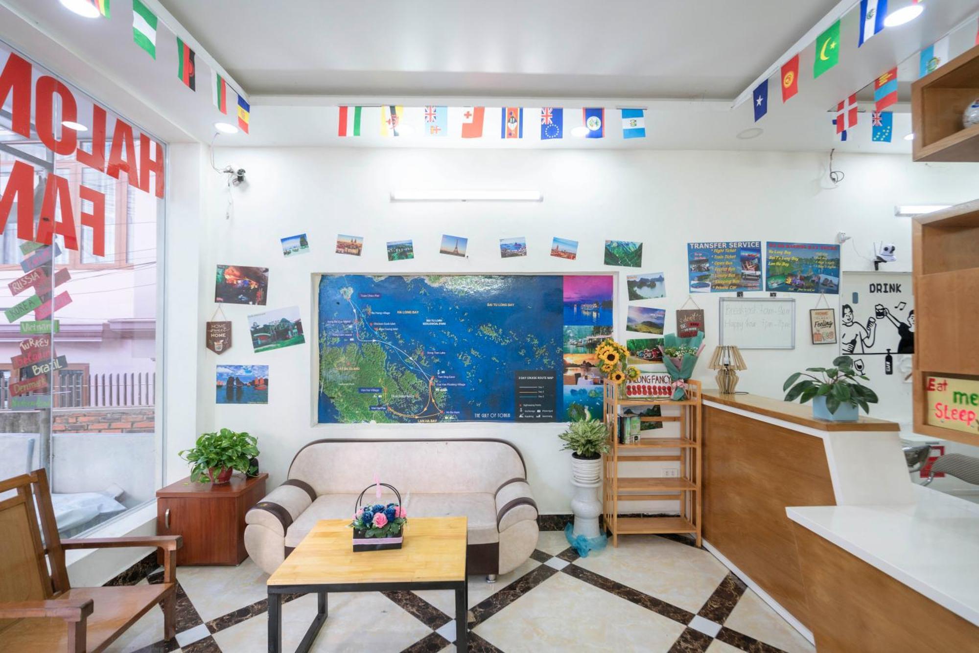 Ha Long Fancy Hostel With Vegetarian And Vegan Restaurant Eksteriør billede